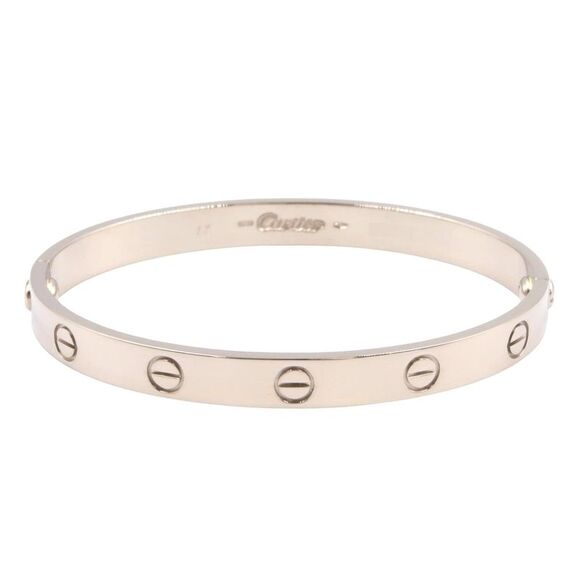 Cartier Jewelry - Cartier Love Bracelet K18WG White Gold